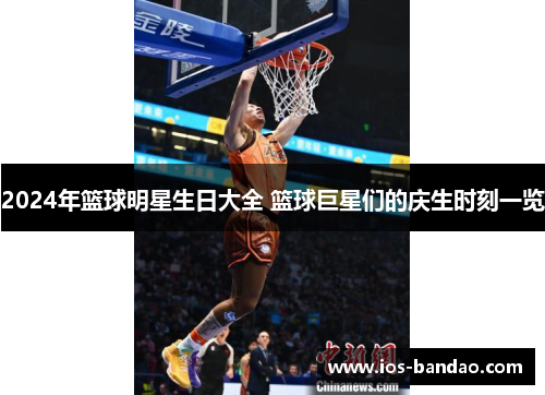 2024年篮球明星生日大全 篮球巨星们的庆生时刻一览